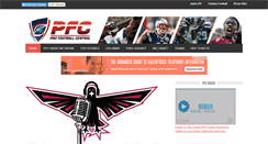 Desktop Screenshot of profootballcentral.com